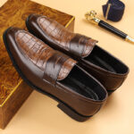 Men’s British Style Casual Loafers – Luxury Designer Low Heel Shoes - Image 4