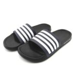 Men's Blue Black Slide Sandals Non-Slip - Image 2